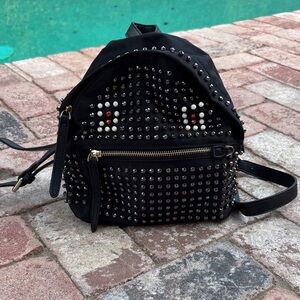 Y2K/edgy Mini Studded Black Backpack 🖤